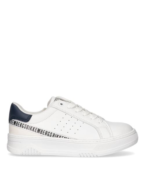 Sneakers bianche con lacci BIKKEMBERGS | 21330BIANCO BLU